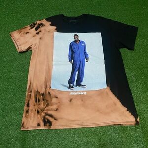 Half Baked Dave Chappelle Movie T-Shirt Custom 1-of-1 Bleach Washed Size Large